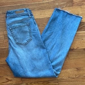 Social Standard by Sanctuary High Rise Crop Straight Jeans Size 2